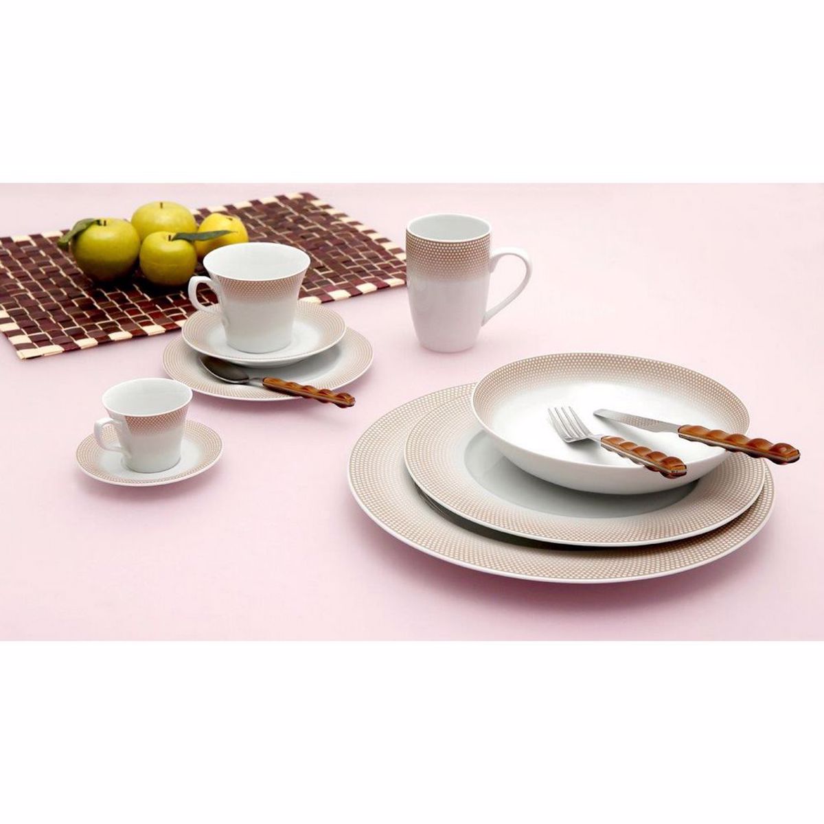 Cryspo Trio Koupa Porselanis BONITO BROWN 2445025
